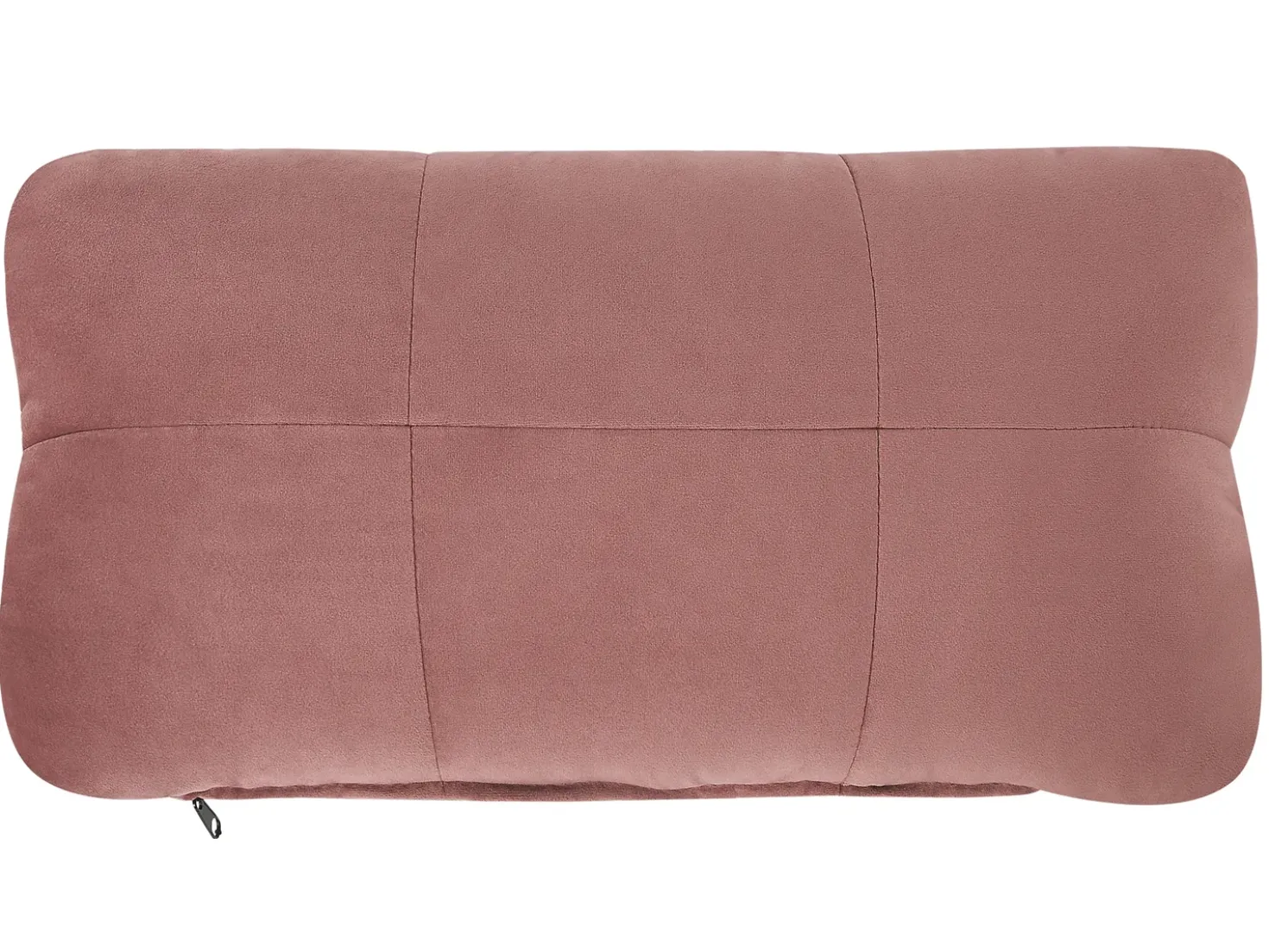 Chaise longue SIMORRE Velluto Rosa pastello con altoparlante Bluetooth integrato