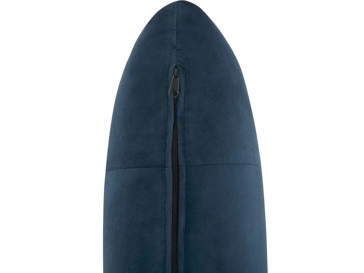 Chaise longue SIMORRE Velluto Blu scuro con altoparlante Bluetooth integrato