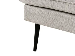 Chaise longue versione destra YERRES Tessuto Grigio