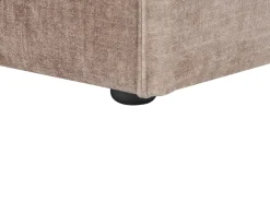 Chaise longue versione destra HELLNAR Tessuto Marrone chiaro