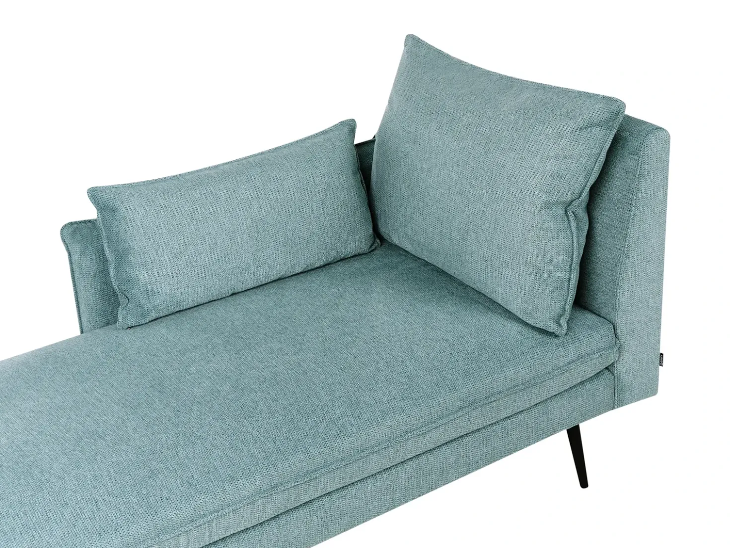 Chaise longue versione destra YERRES Tessuto Azzurro