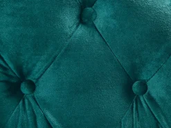 Chaise longue versione destra LATTES II Velluto Verde smeraldo con cuscino