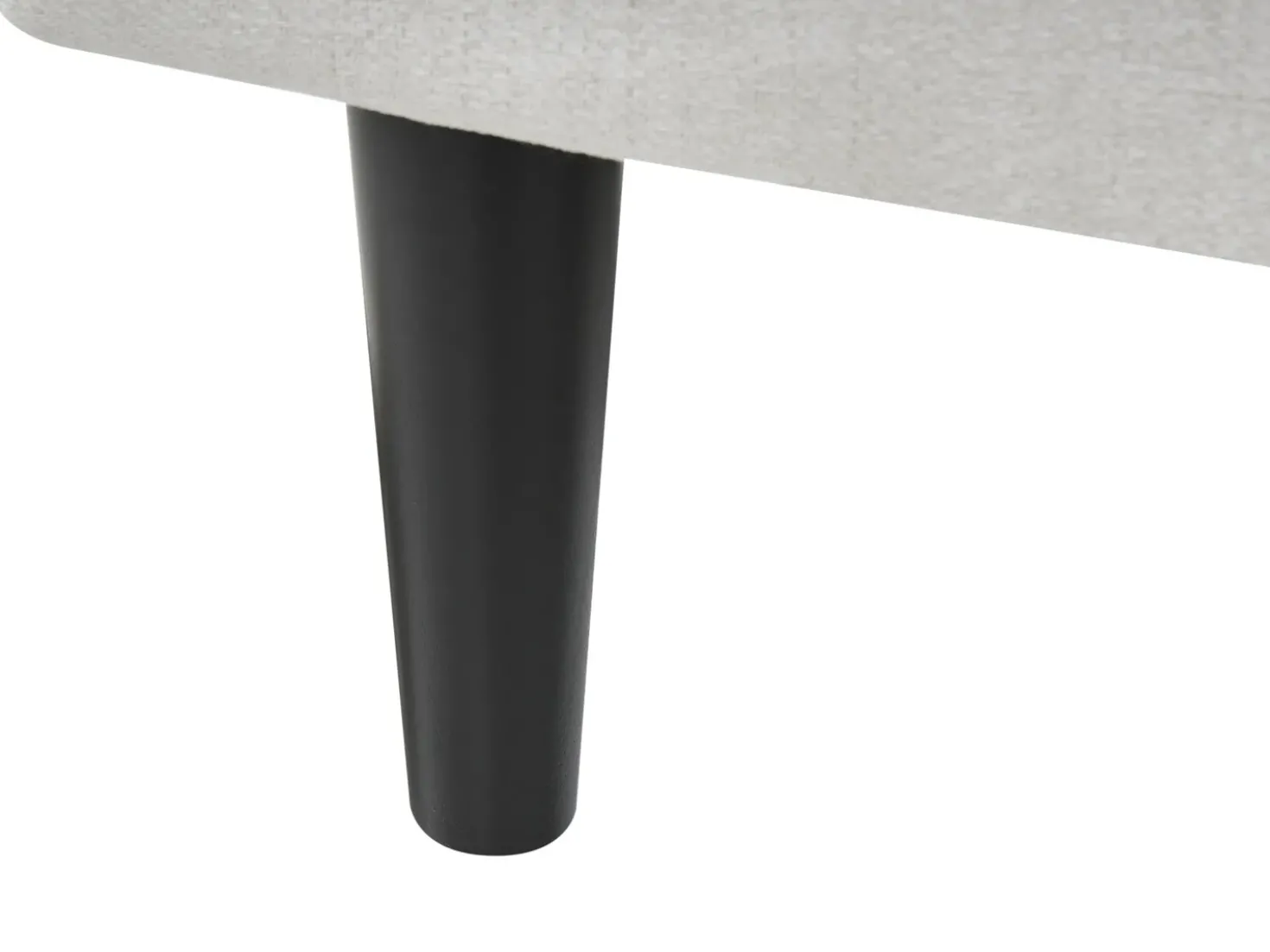 Chaise longue versione destra YVOIRE Tessuto Bianco sporco