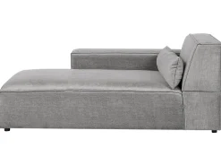 Chaise longue versione destra HELLNAR Tessuto Grigio