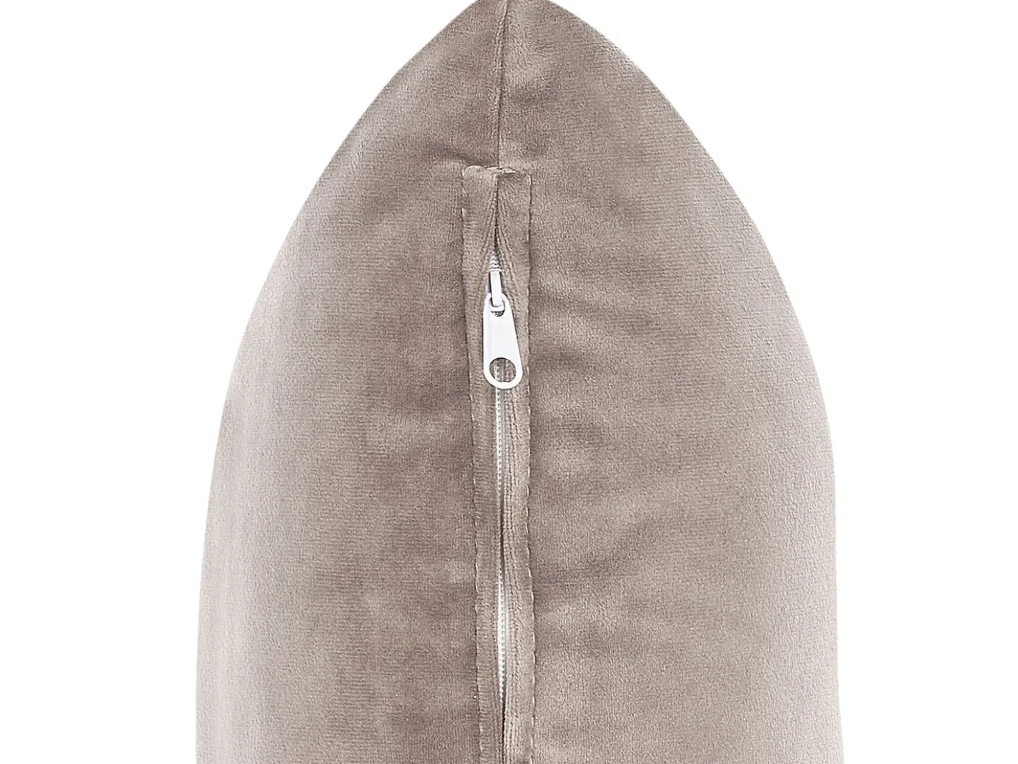 Chaise longue versione destra CHAUMONT Velluto Tortora