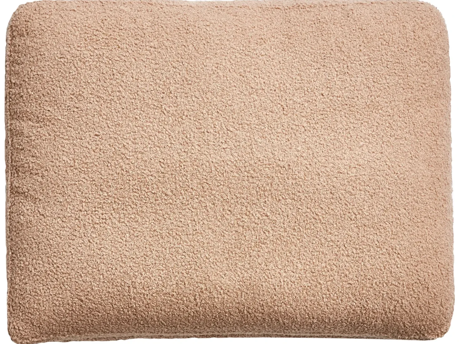 Chaise longue versione destra EWRON Bouclé Beige sabbia