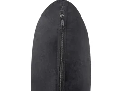 Chaise longue versione destra LATTES II Velluto Nero con cuscino