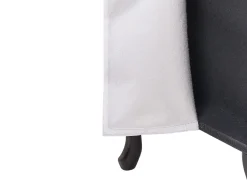 Chaise longue versione destra PESSAC Velluto Foglia di tè con contenitore