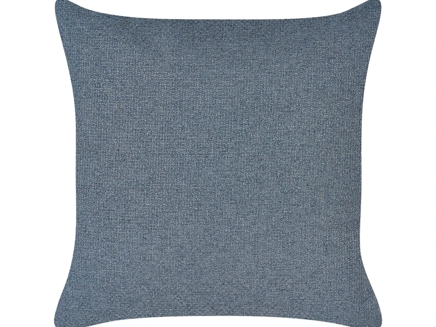 Chaise longue versione destra MERI Lino sintetico Blu scuro con contenitore