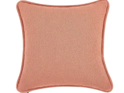 Chaise longue versione destra CHEVANNES Bouclé Rosa pesca