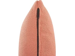 Chaise longue versione destra CHEVANNES Bouclé Rosa pesca