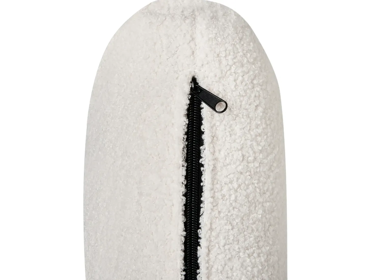 Chaise longue versione destra ARTHEZE Bouclé Bianco sporco