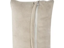 Chaise longue versione destra HELLNAR Velluto Beige chiaro