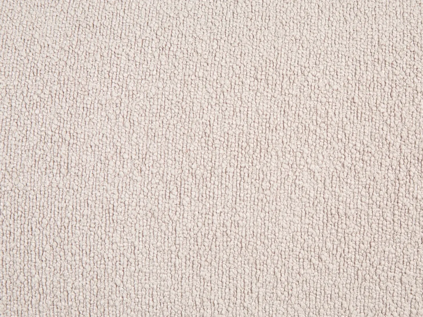 Chaise longue versione destra CHEVANNES Bouclé Beige chiaro