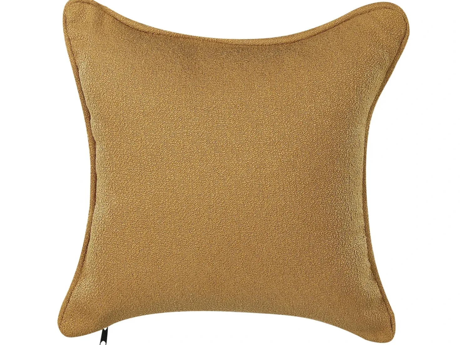 Chaise longue versione destra CHEVANNES Bouclé Senape