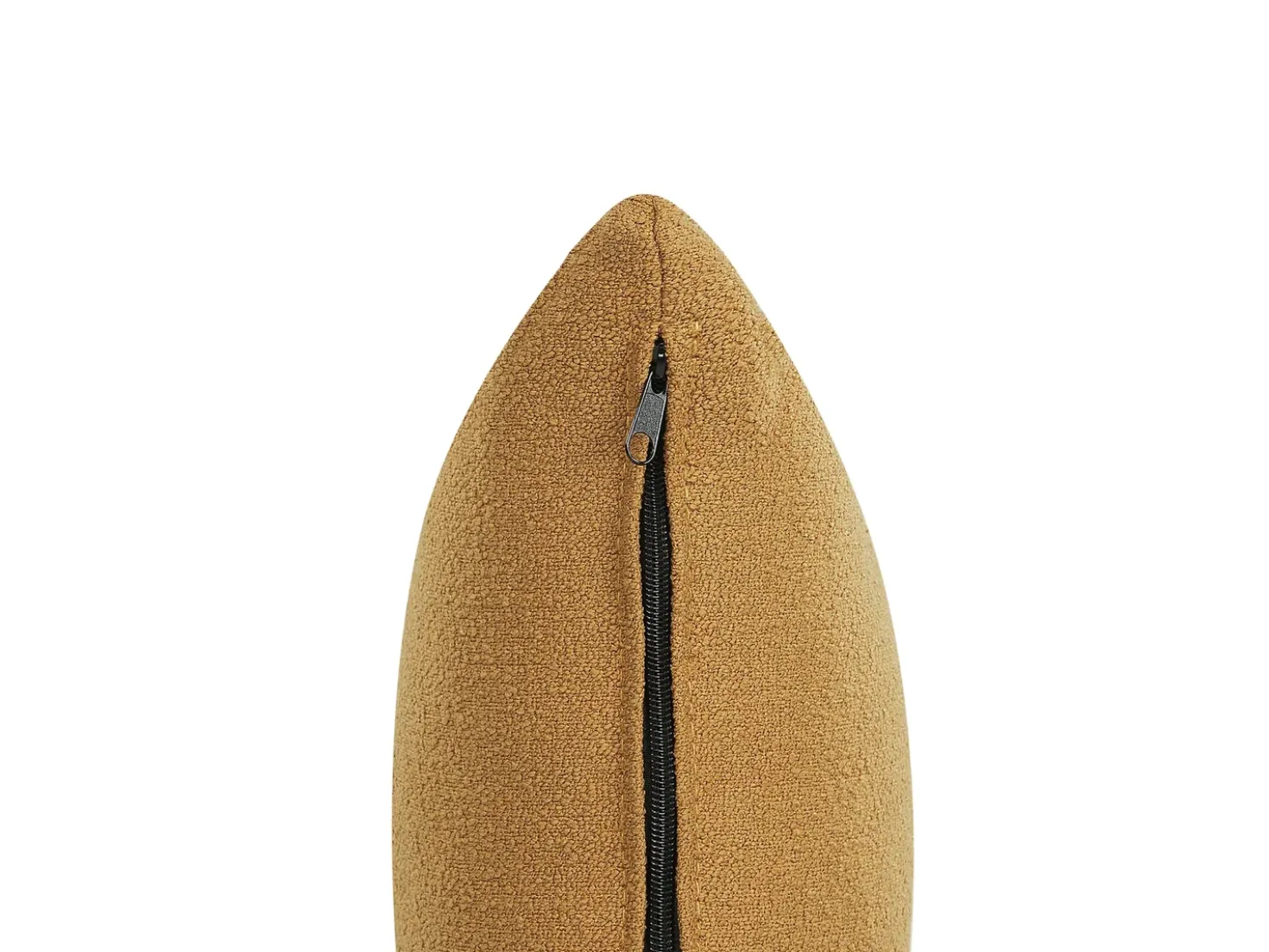 Chaise longue versione destra CHEVANNES Bouclé Senape