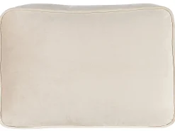 Chaise longue versione destra MIRAMAS Velluto Beige