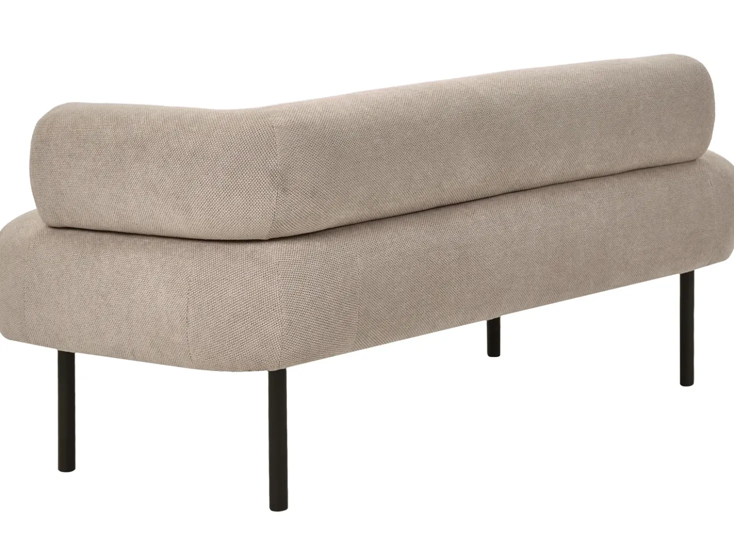 Chaise longue versione destra MIRMANDE Tessuto Tortora
