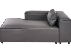 Chaise longue versione destra BRANDE Tessuto Nero