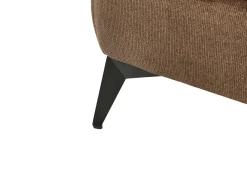 Chaise longue versione destra SIEVOZ Tessuto Marrone