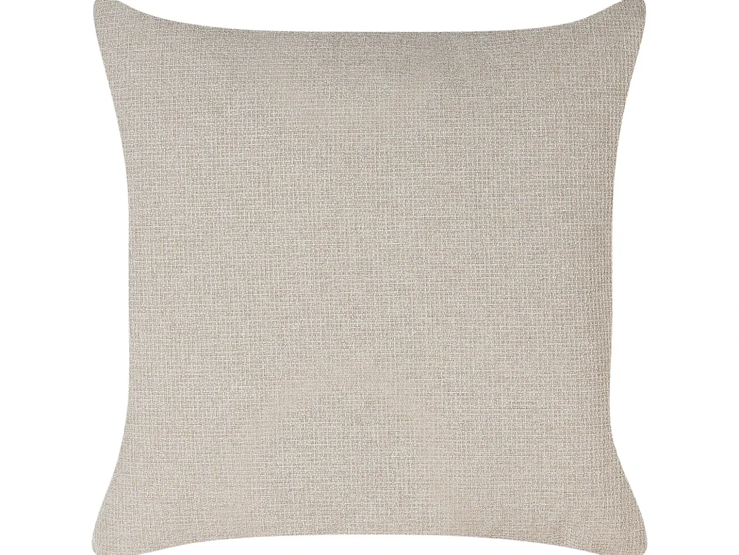 Chaise longue versione destra MERI Lino sintetico Beige con contenitore