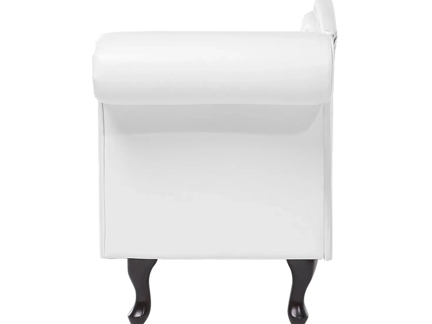 Chaise longue versione destra LATTES Pelle sintetica Bianco