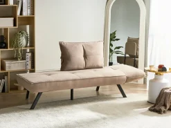 Chaise longue versione destra ROCAMADOUR Tessuto Tortora