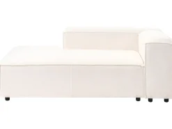 Chaise longue versione destra ARDAL Bouclé Bianco sporco