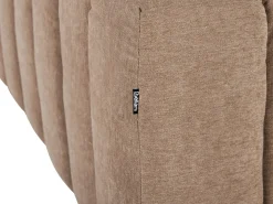 Chaise longue versione destra LANNILS Tessuto Marrone chiaro
