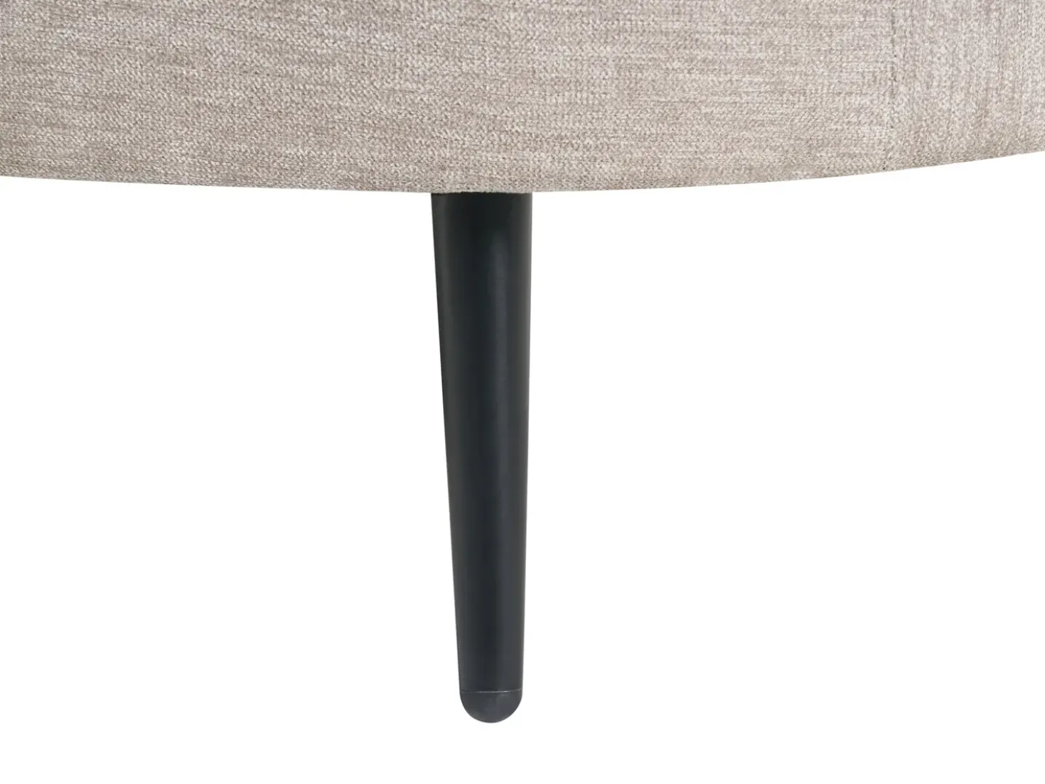 Chaise longue versione destra VALREAS Tessuto Tortora