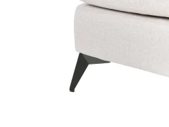 Chaise longue versione destra SIEVOZ Tessuto Beige chiaro