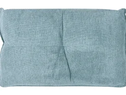 Chaise longue versione sinistra ROCAMADOUR Tessuto Azzurro