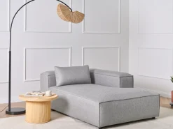 Chaise longue versione sinistra BRANDE Grigio
