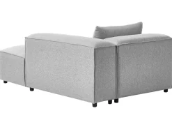 Chaise longue versione sinistra BRANDE Grigio