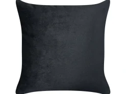 Chaise longue versione sinistra MERI Velluto Nero con contenitore