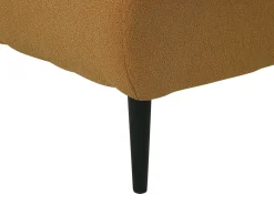 Chaise longue versione sinistra CHEVANNES Bouclé Senape