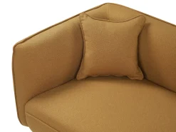 Chaise longue versione sinistra CHEVANNES Bouclé Senape
