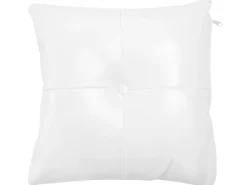 Chaise longue versione sinistra LATTES Pelle sintetica Bianco