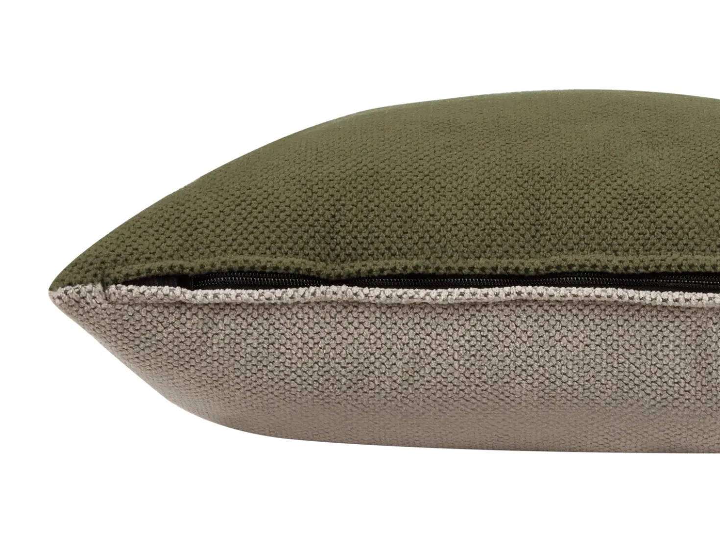 Chaise longue versione sinistra GONESSE Tessuto Verde