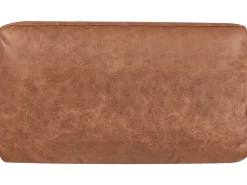 Chaise longue versione sinistra REBAIS Pelle sintetica Marrone dorato