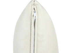 Chaise longue versione sinistra LANNILS Tessuto Bianco sporco