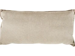 Chaise longue versione sinistra YERRES Tessuto Beige