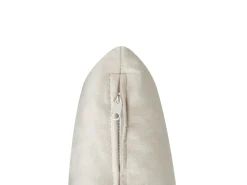 Chaise longue versione sinistra IVRY Velluto Beige chiaro