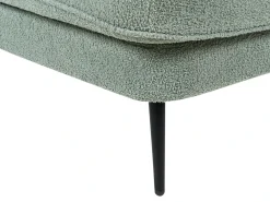 Chaise longue versione sinistra ALLIER Bouclé Verde