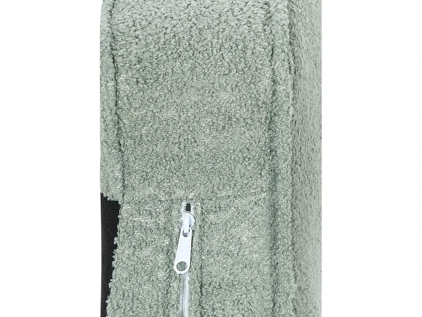 Chaise longue versione sinistra ALLIER Bouclé Verde