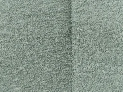 Chaise longue versione sinistra ALLIER Bouclé Verde