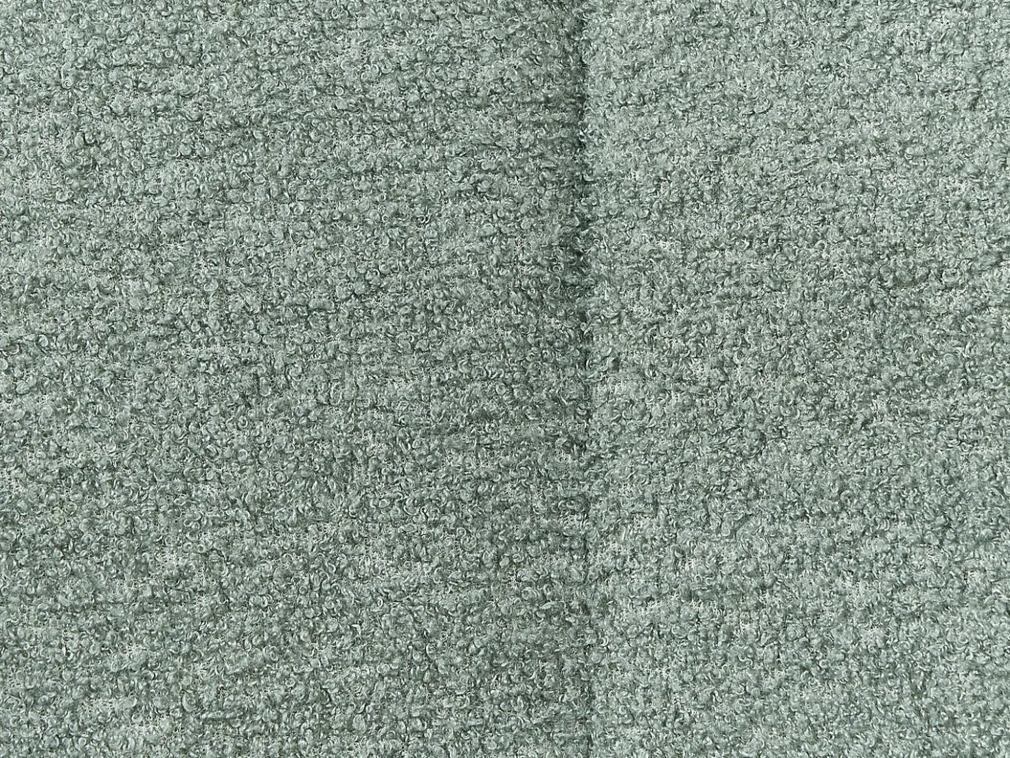 Chaise longue versione sinistra ALLIER Bouclé Verde