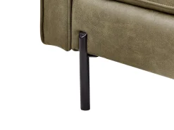 Chaise longue versione sinistra REBAIS Pelle sintetica Verde