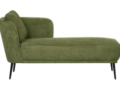 Chaise longue versione sinistra ARTHEZE Tessuto Verde scuro