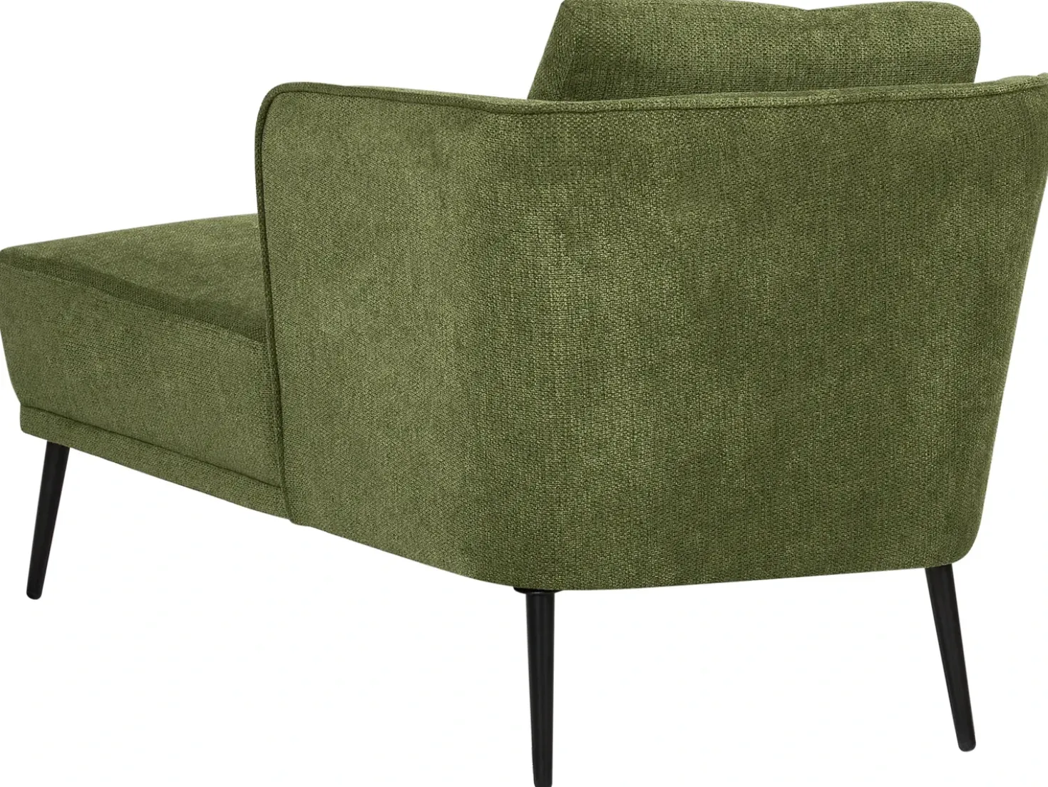 Chaise longue versione sinistra ARTHEZE Tessuto Verde scuro